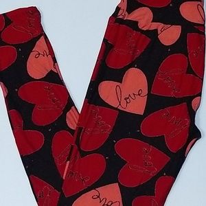 LuLaRoe Valentine's Leggings